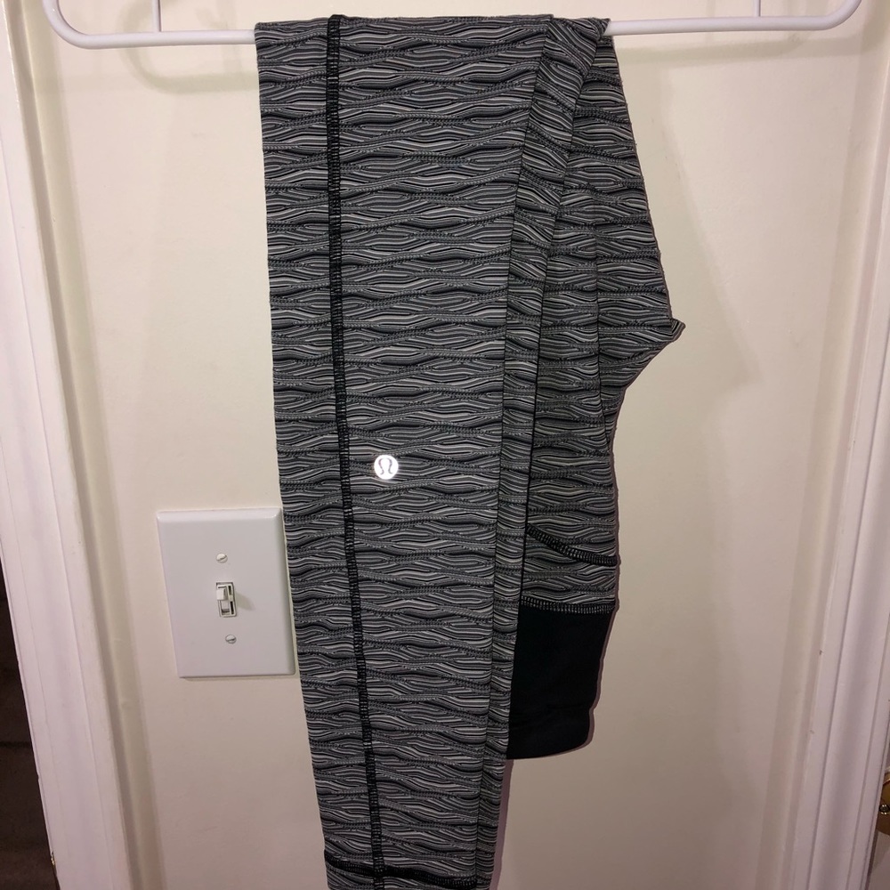 Striped Lululemon leggings